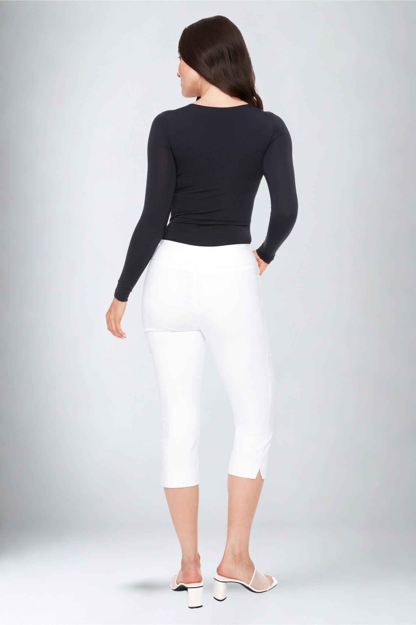Dream Capris Pull-On Pants, 21" White Dream Pants