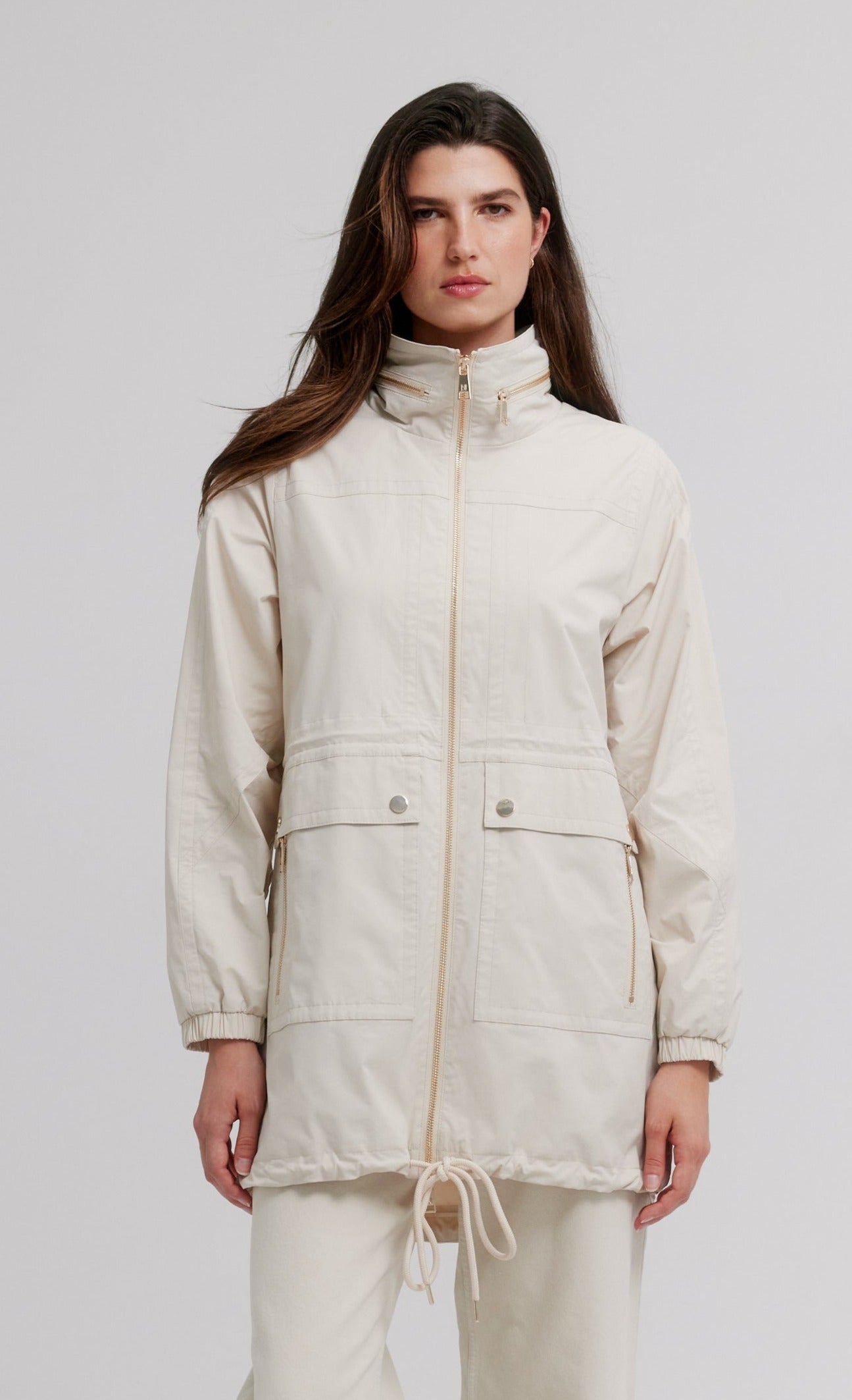 Nikki Jones Anorak W/ Adjustable Waist 