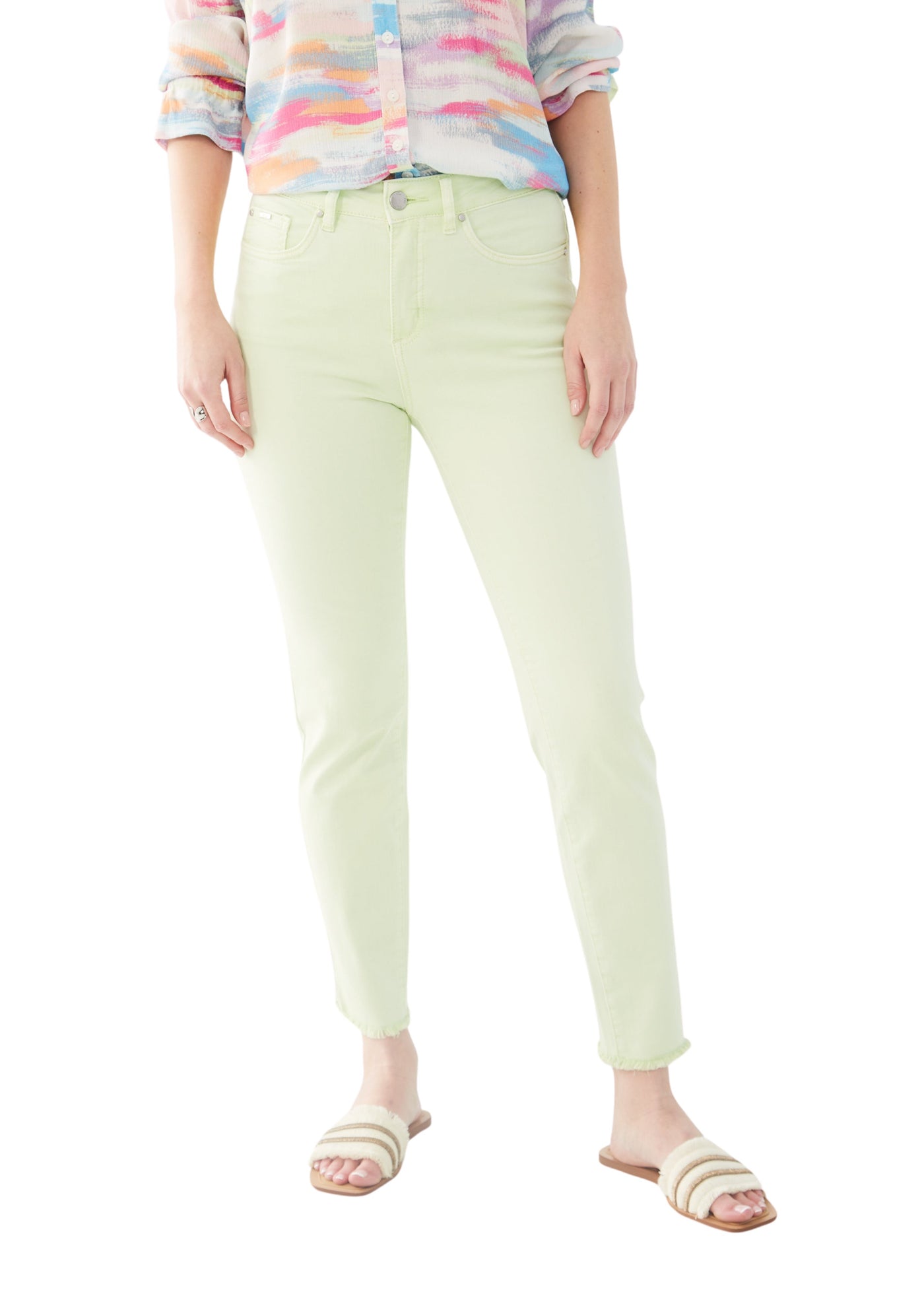 Olivia Slim Ankle Euro Twill French Dressing Jeans