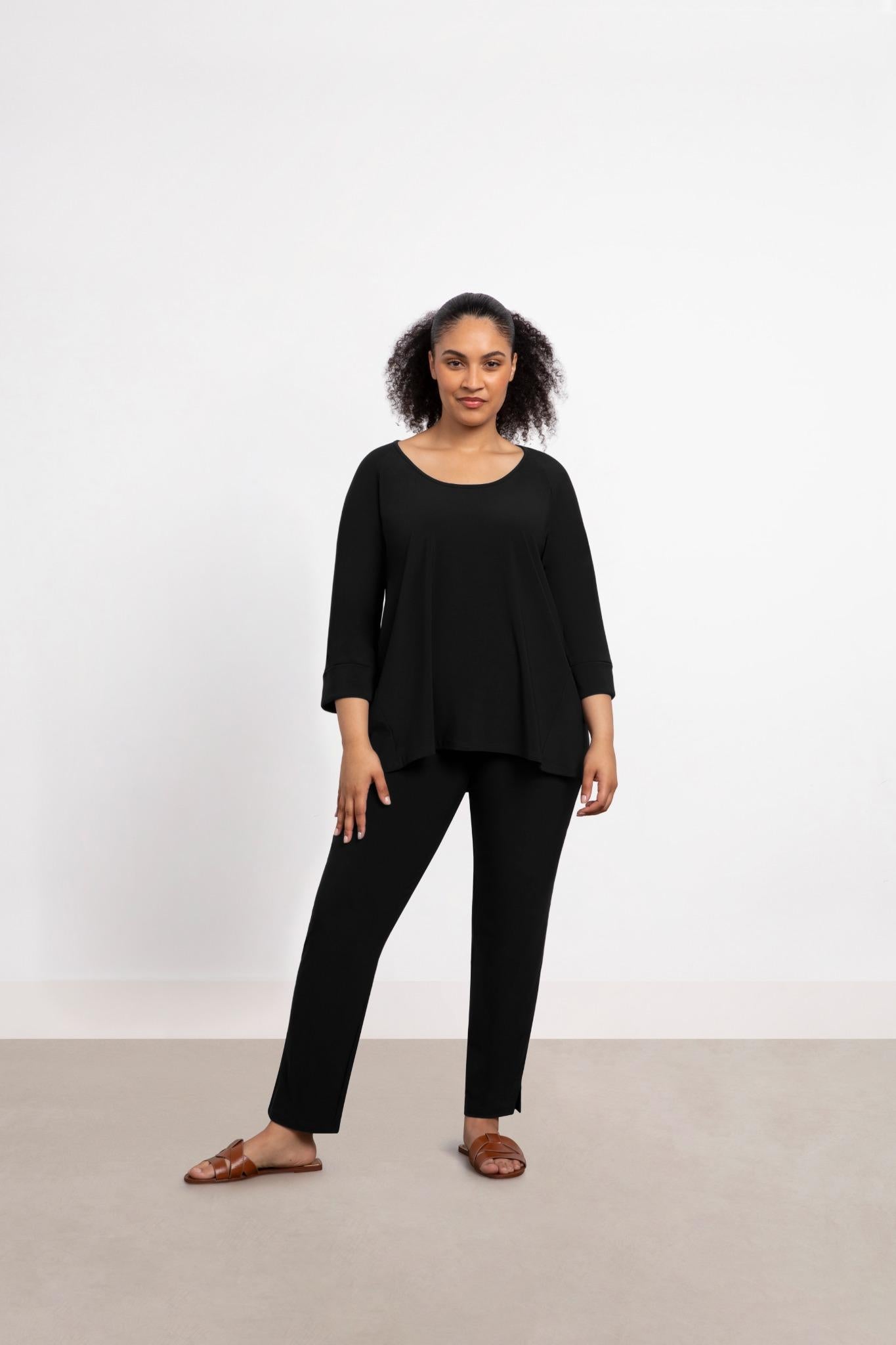 Angle Seam Raglan Top Sympli