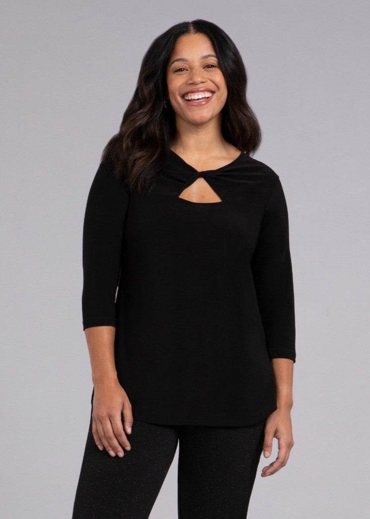 Twist Top, 3/4 Sleeves - Dream Pants