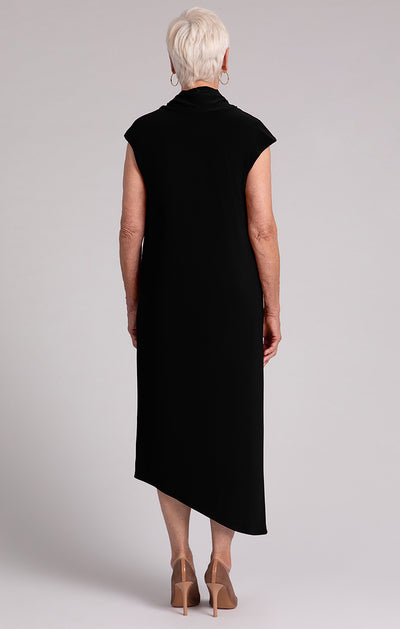 Draped Cowl Dress Sympli