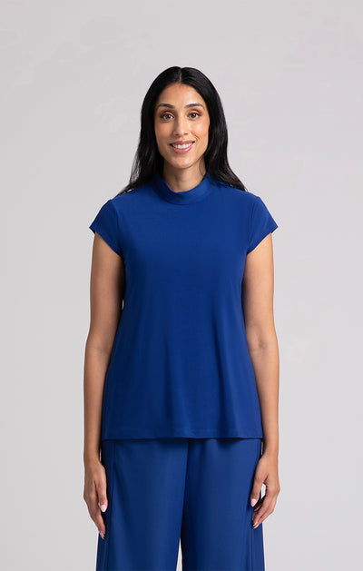 Sympli Mock Neck Top Relax 