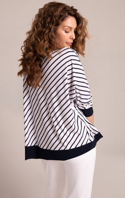 Trim Boxy Top Print Sympli