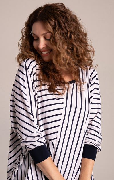 Trim Boxy Top Print Sympli