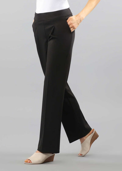 Lisette L Essentials Straight Pants w/ Pockets, Kathryn PDR 