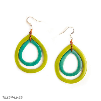 Tagua Jewelry Andy Earrings 