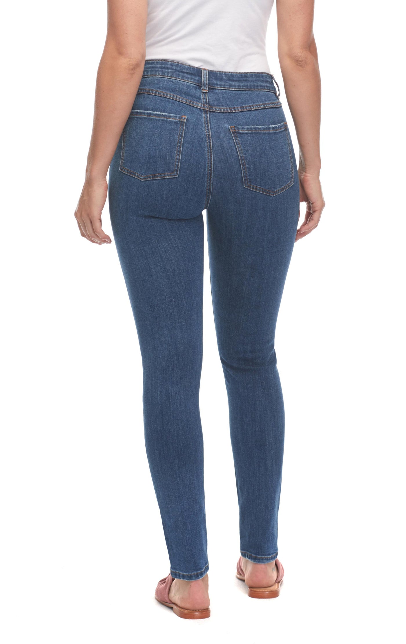 French Dressing Jeans Olivia Slim Ankle, Renew Denim, Mid Rise 