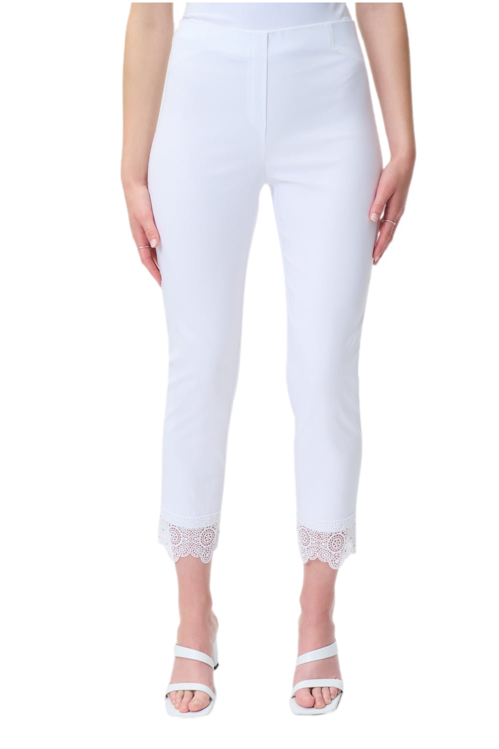 Joseph Ribkoff Lace Hem Pants Style 231021 
